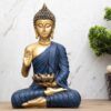 Blue Golden Buddha Statue