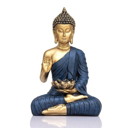 Blue Golden Buddha Statue