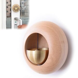 Brass Wooden Door Bell