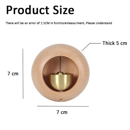 Brass Wooden Door Bell