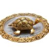Crafts Metal Feng Shui Golden Tortoise