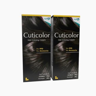 Cuticolor Permanent Hair Color Cream - Black
