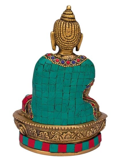 Multicolor Brass Buddha