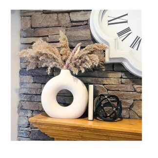 Pampas Grass Flower Vase