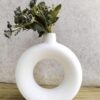Pampas Grass Flower Vase