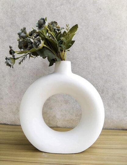Pampas Grass Flower Vase