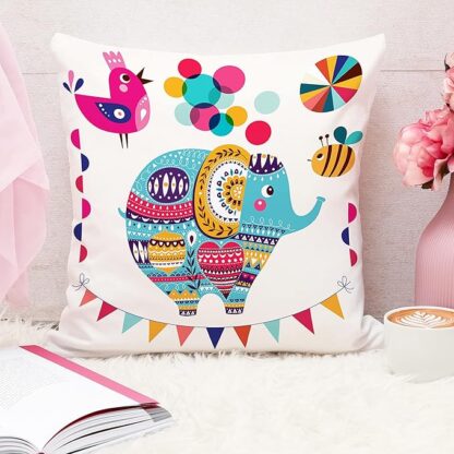 Printed Canvas Cotton Cushion Covers
