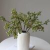 Ribbed Pipe Ceramic Vase