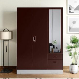 Slimline Blend 3-Door Steel Almirah
