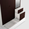Slimline Blend 3-Door Steel Almirah