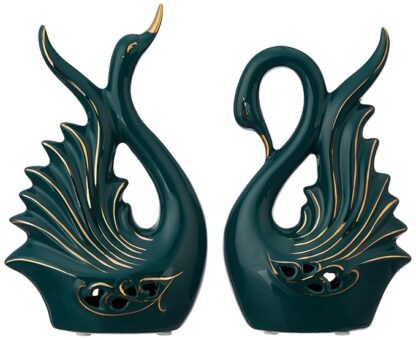 Swan Pair Ceramic