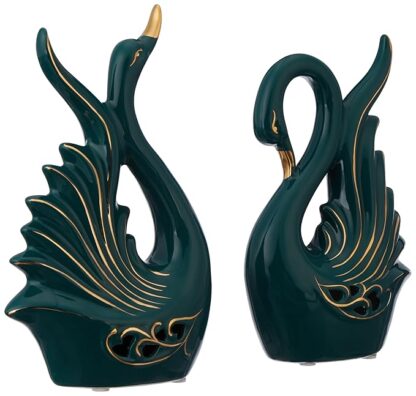 Swan Pair Ceramic