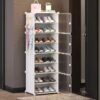 𝟖 𝐒𝐡𝐞𝐥𝐟 Shoe Rack Plastic