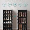 𝟖 𝐒𝐡𝐞𝐥𝐟 Shoe Rack Plastic