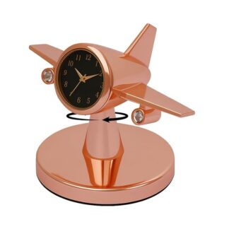 Aeroplane Rotating Table Clock