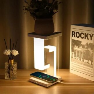 Anti-Gravity LED Table Lamp with Magnetic Floating Bulb