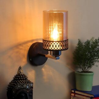 Black Metal Wall Light