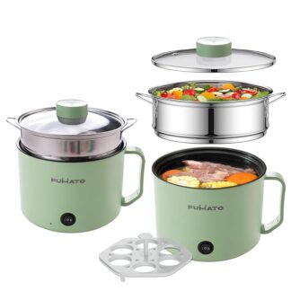 Electric Kettle Multipurpose 1.4L With Steamer
