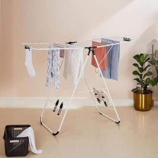 Foldable Clothes Alloy Steel Drying Stand