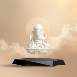 Lord Ganesha Levitating Sculpture