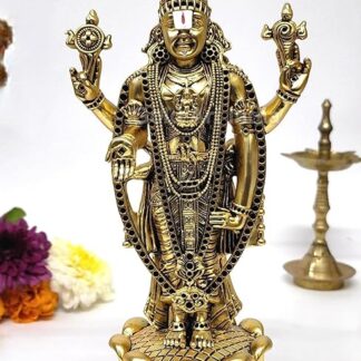 Lord Tirupati Balaji Idol - Gold