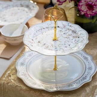 Two Tier Dessert Stand